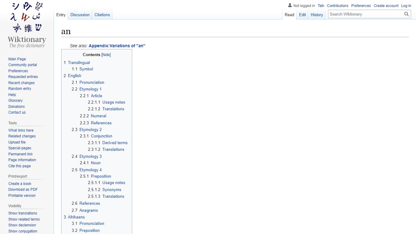 an - Wiktionary